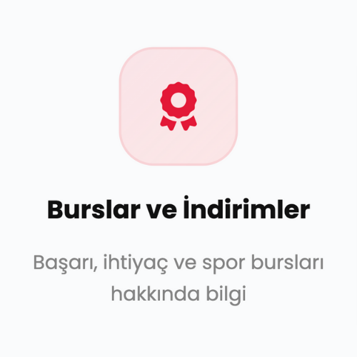 Burslar ve İndirimler